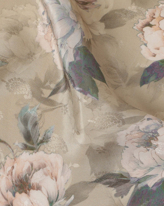Beige Viscose Crepe Fabric 110cm – Buy Online