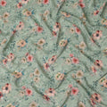 Green Viscose Crepe Fabric 110cm – Buy Online