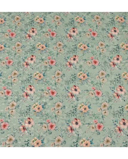 Green Viscose Crepe Fabric 110cm – Buy Online