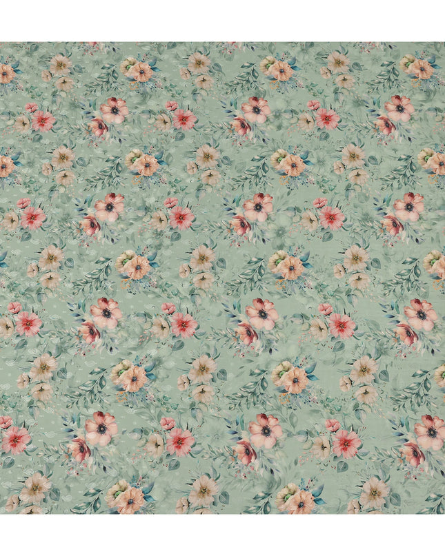 Green Viscose Crepe Fabric 110cm – Buy Online