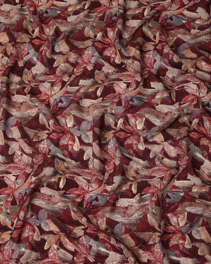 Red Viscose Crepe Fabric 110cm – Buy Online
