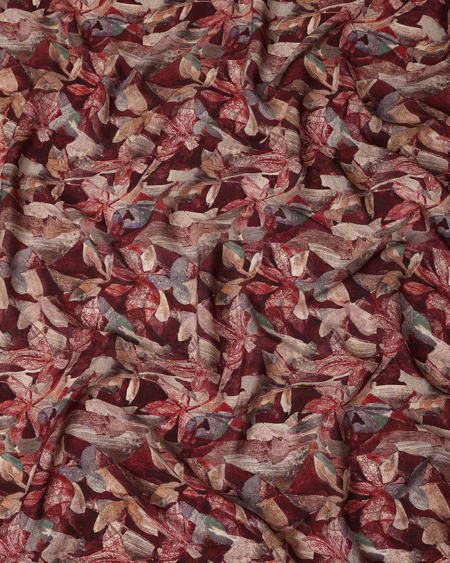 Red Viscose Crepe Fabric 110cm – Buy Online