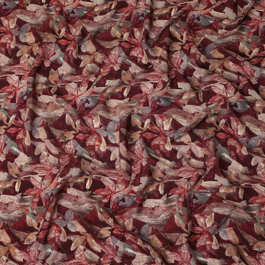 Red Viscose Crepe Fabric 110cm – Buy Online