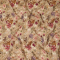 Beige Viscose Crepe Fabric 110cm – Buy Online
