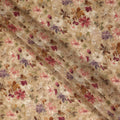 Beige Viscose Crepe Fabric 110cm – Buy Online
