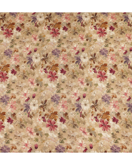 Beige Viscose Crepe Fabric 110cm – Buy Online