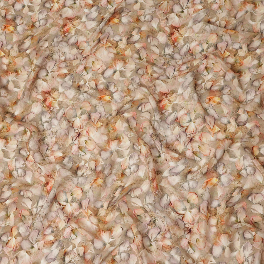 Beige Viscose Crepe Fabric 110cm – Buy Online