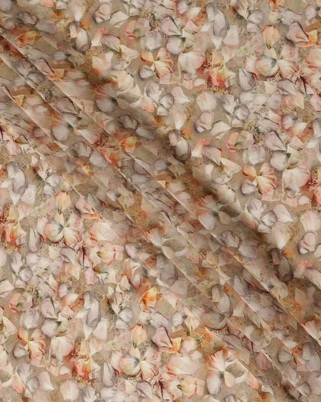 Beige Viscose Crepe Fabric 110cm – Buy Online