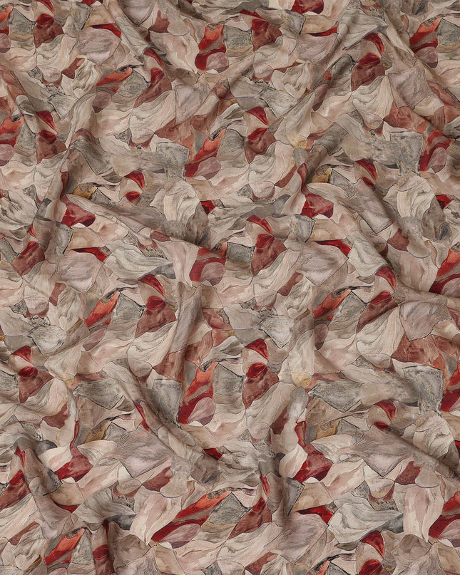 Beige Viscose Crepe Fabric 110cm – Buy Online