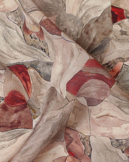 Beige Viscose Crepe Fabric 110cm – Buy Online