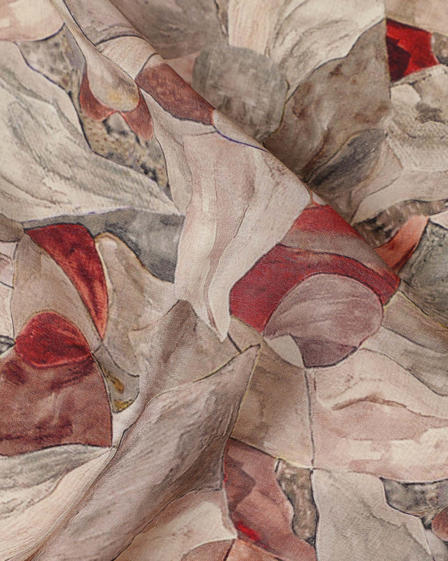 Beige Viscose Crepe Fabric 110cm – Buy Online