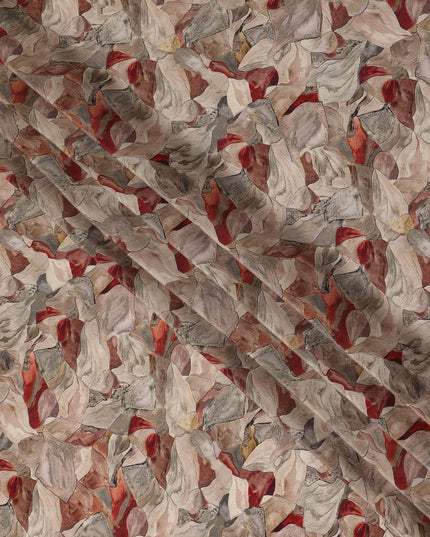 Beige Viscose Crepe Fabric 110cm – Buy Online