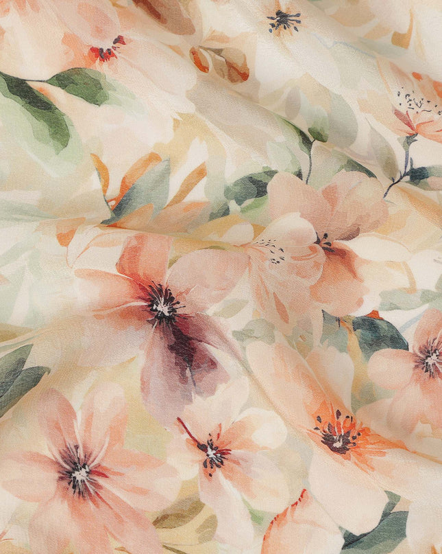 Multicolor Viscose Crepe Fabric 110cm – Buy Online