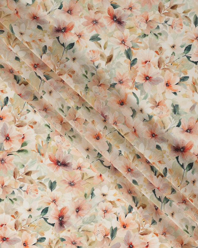Multicolor Viscose Crepe Fabric 110cm – Buy Online