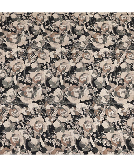 Grey Viscose Crepe Fabric 110cm – Buy Online