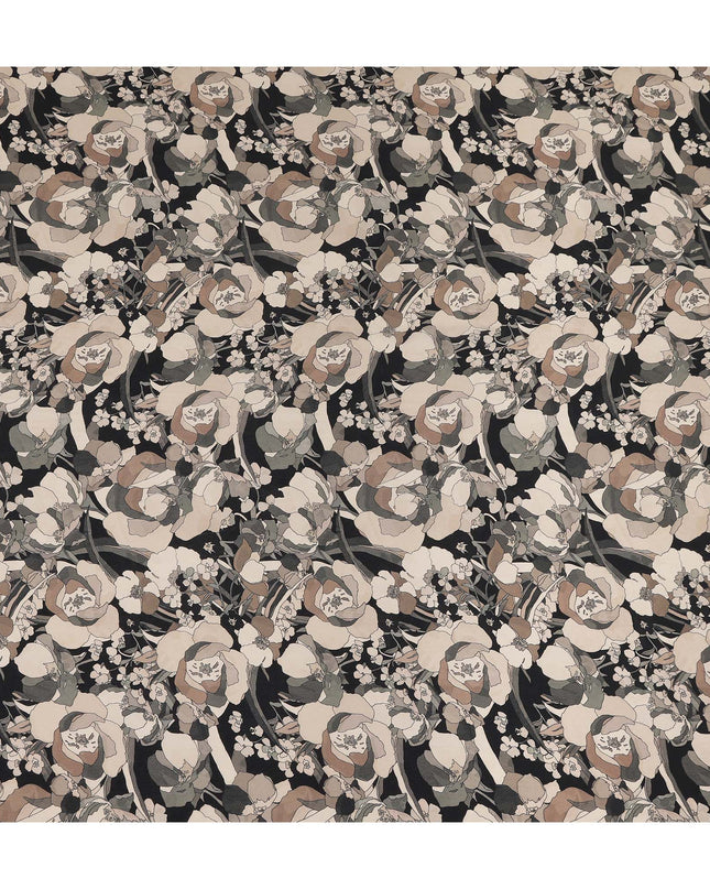 Grey Viscose Crepe Fabric 110cm – Buy Online