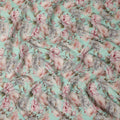 Green Viscose Cotton Fabric 110cm – Buy Online