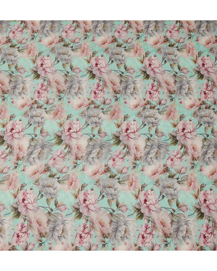 Green Viscose Cotton Fabric 110cm – Buy Online