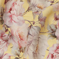 Yellow Viscose Crepe Fabric 110cm – Buy Online