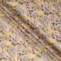 Yellow Viscose Crepe Fabric 110cm – Buy Online