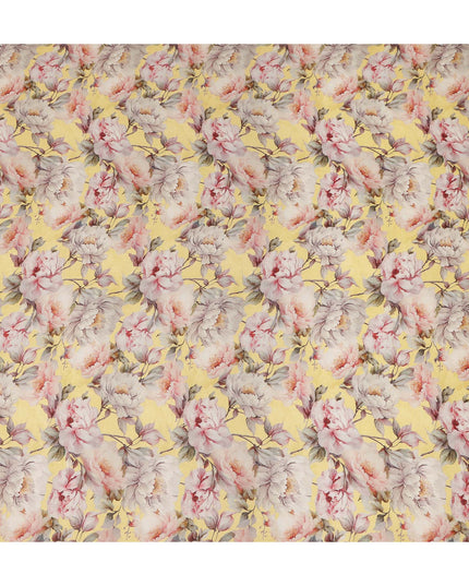 Yellow Viscose Crepe Fabric 110cm – Buy Online