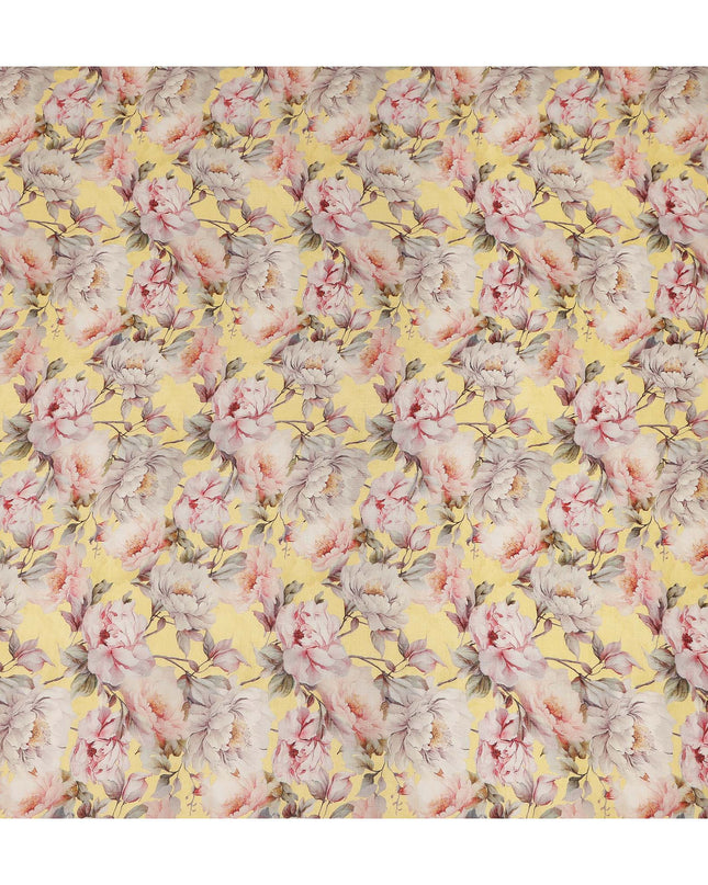 Yellow Viscose Crepe Fabric 110cm – Buy Online