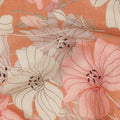 Orange Viscose Crepe Fabric 110cm – Buy Online