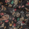 Black Viscose Crepe Fabric 110cm – Buy Online