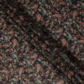 Black Viscose Crepe Fabric 110cm – Buy Online