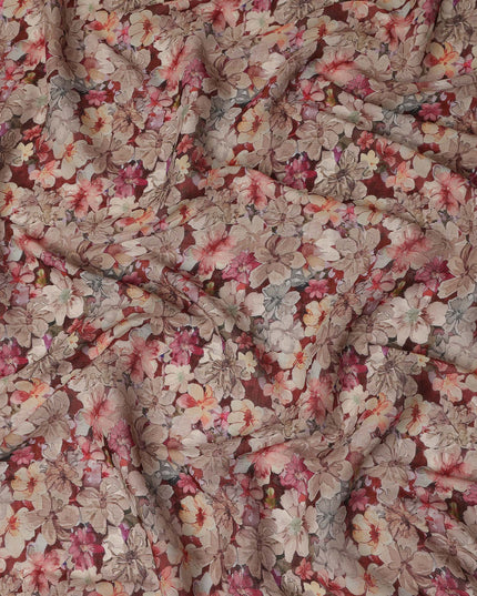 Pink Viscose Crepe Fabric 110cm – Buy Online