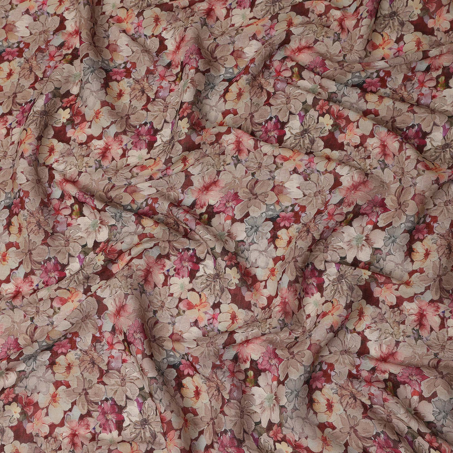 Pink Viscose Crepe Fabric 110cm – Buy Online