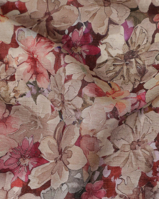 Pink Viscose Crepe Fabric 110cm – Buy Online