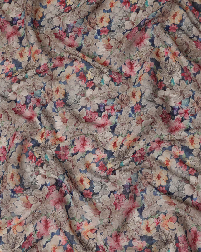 Multicolor Viscose Crepe Fabric 110cm – Buy Online