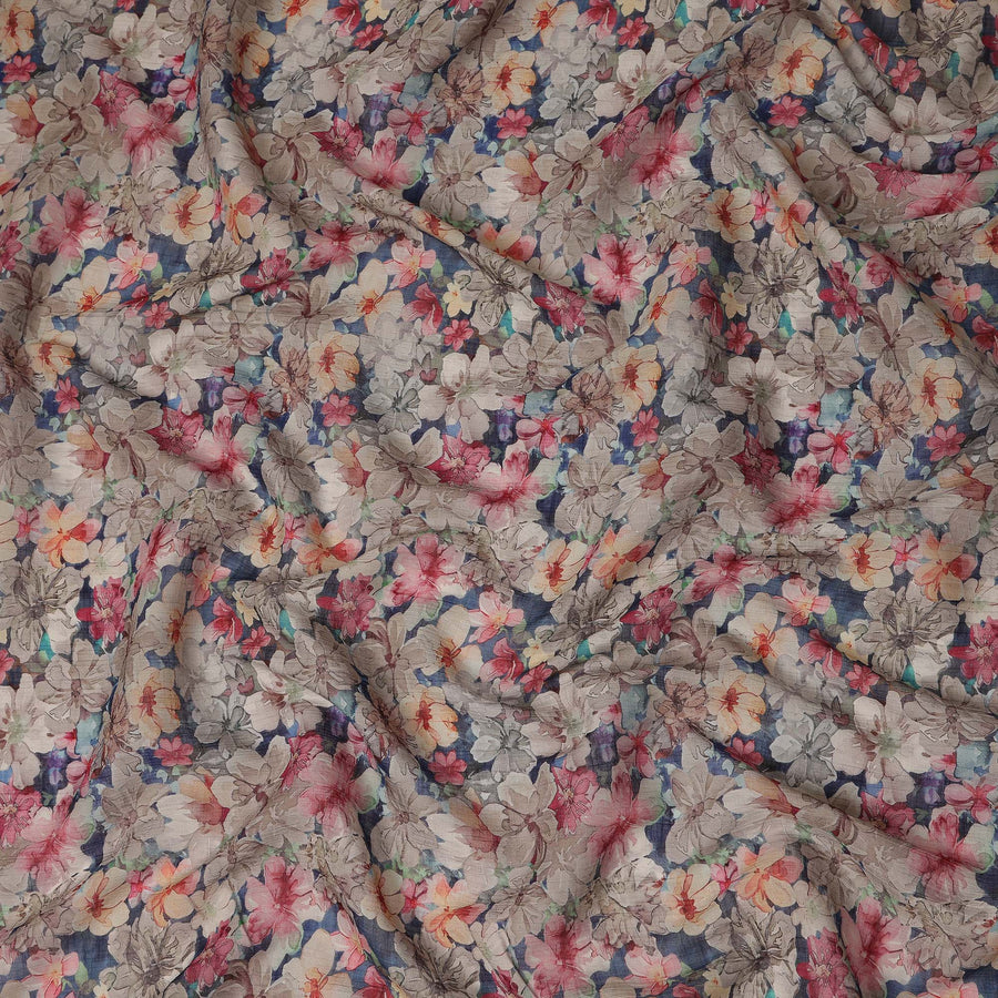Multicolor Viscose Crepe Fabric 110cm – Buy Online