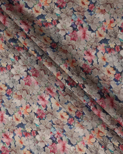 Multicolor Viscose Crepe Fabric 110cm – Buy Online