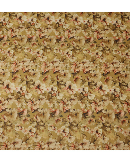 Yellow Viscose Cotton Fabric 110cm – Buy Online