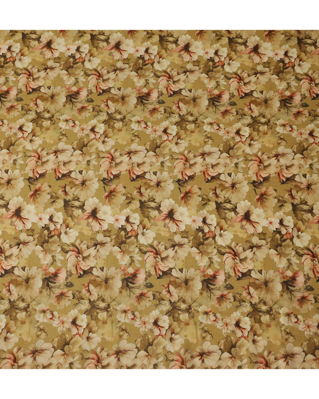 Yellow Viscose Cotton Fabric 110cm – Buy Online