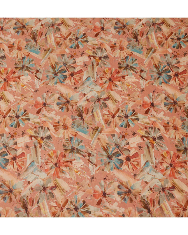 Pink Viscose Cotton Fabric 110cm – Buy Online