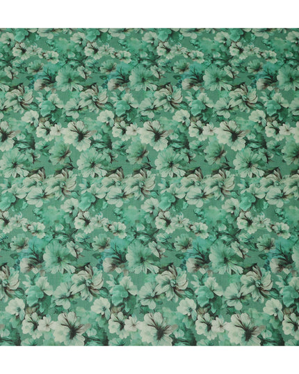 Green Viscose Cotton Fabric 110cm – Buy Online