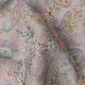 Grey Viscose Cotton Fabric 110cm – Buy Online