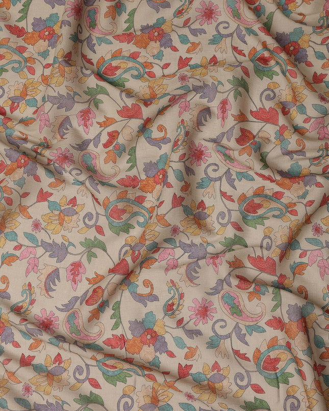 Multicolor Viscose Crepe Fabric 110cm – Buy Online