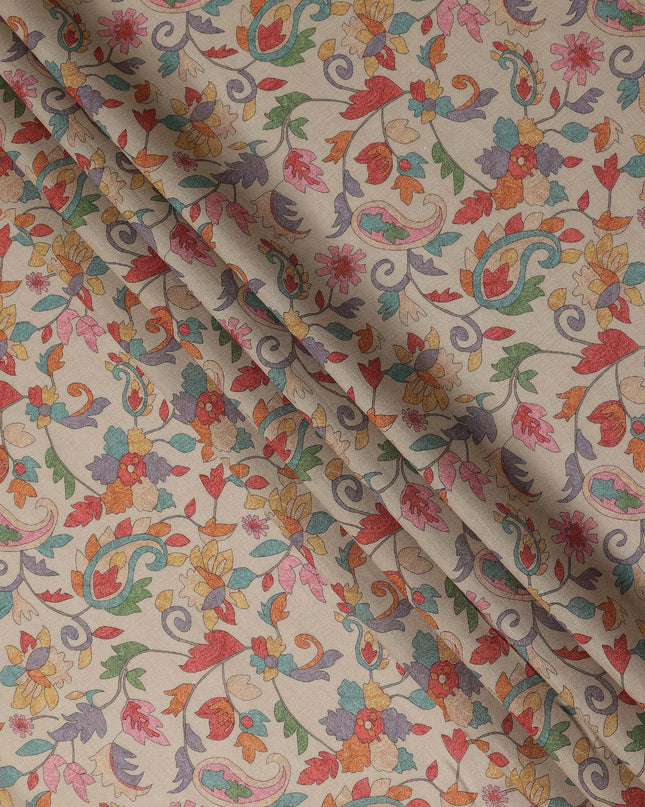 Multicolor Viscose Crepe Fabric 110cm – Buy Online