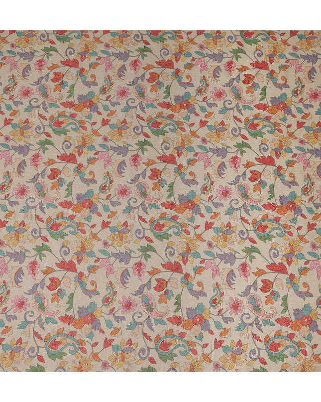 Multicolor Viscose Crepe Fabric 110cm – Buy Online