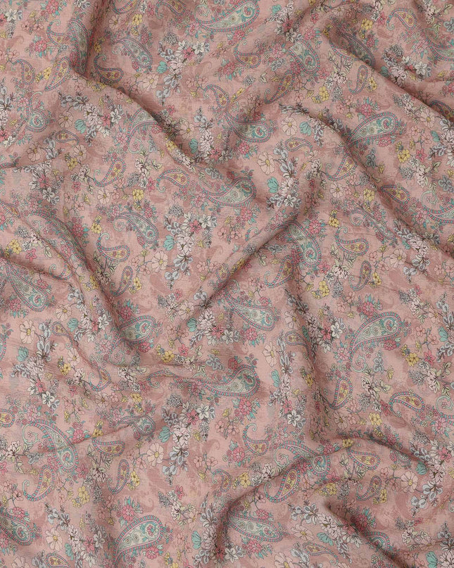 Pink Viscose Cotton Fabric 110cm – Buy Online