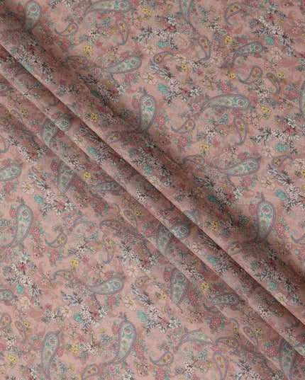 Pink Viscose Cotton Fabric 110cm – Buy Online