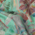 Green Viscose Crepe Fabric 110cm – Buy Online