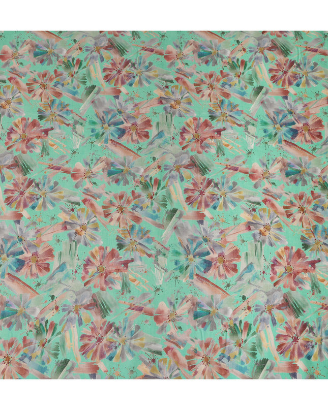 Green Viscose Crepe Fabric 110cm – Buy Online