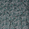 Teal Green Metallic Lace Fabric 110cm