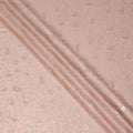 Blush Rose Pink Animal Skin Silk Crepe Fabric 140cm