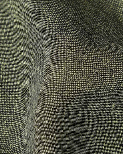 Olive Green Linen Linen Fabric 150cm
